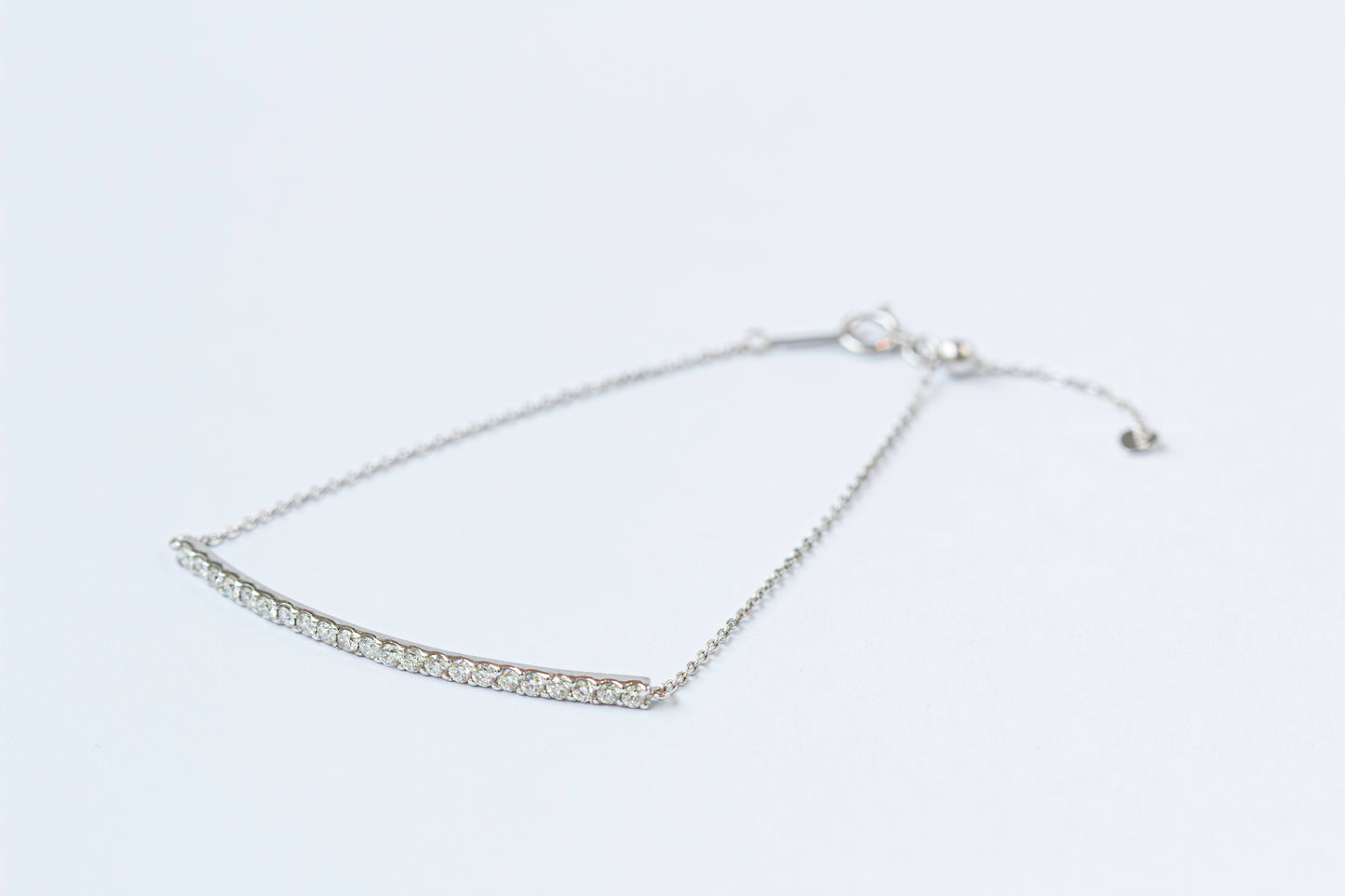 Pulsera diamantes ajustable